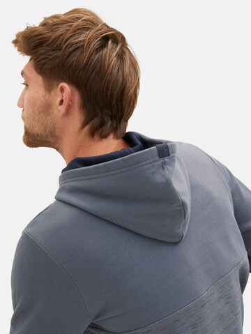 TOM TAILOR Sweatshirt in Blau