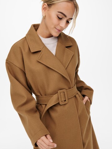 ONLY Between-Seasons Coat 'Emma' in Brown