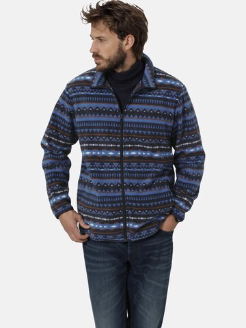 Veste de survêtement BABISTA en bleu : devant