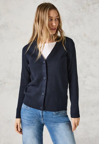 CECIL Strickjacke in Blau: Vorderseite