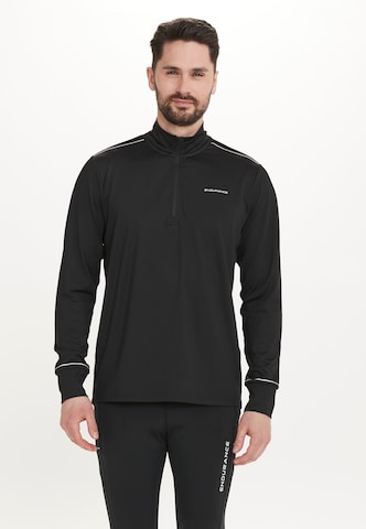 ENDURANCE Performance Shirt 'Croon' in Black: front