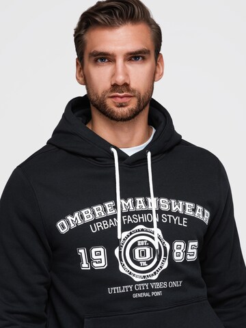 Ombre - Sudadera en negro