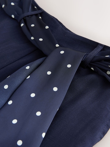 Next Wide Leg Hose in Blau