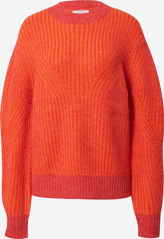 b.young Пуловер в оранжево: отпред