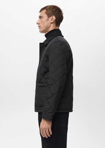 MANGO MAN Jacke 'Randal' in Schwarz