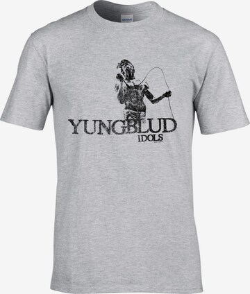 T-Shirt 'Yungblud On Stage T-Shirt' Yungblud en gris : devant