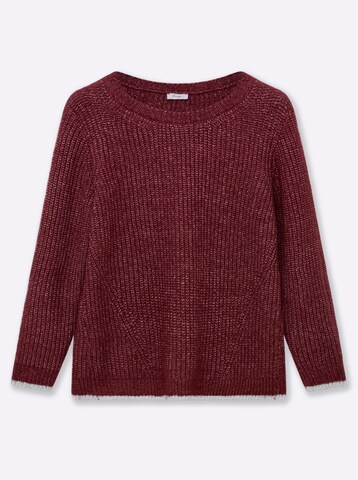 Pullover di SHEEGO in rosso