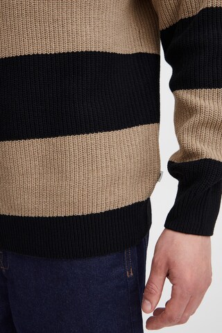 !Solid Sweater 'Serge' in Beige