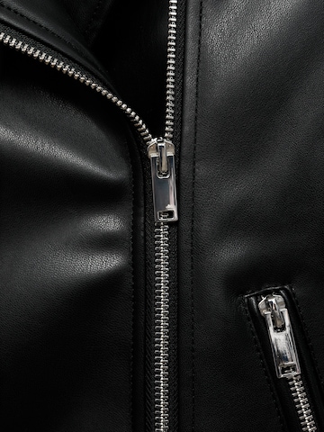 Veste mi-saison MANGO TEEN en noir
