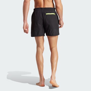 ADIDAS SPORTSWEAR Athletic Swim Trunks in Black