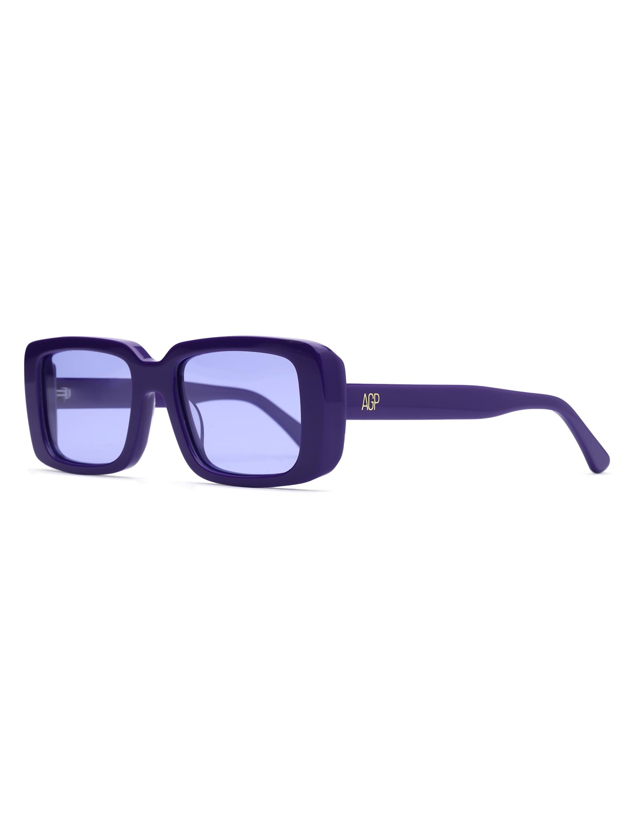 Occhiali da sole 'Square Phaidra' di AVANT-GARDE PARIS in lilla: frontale