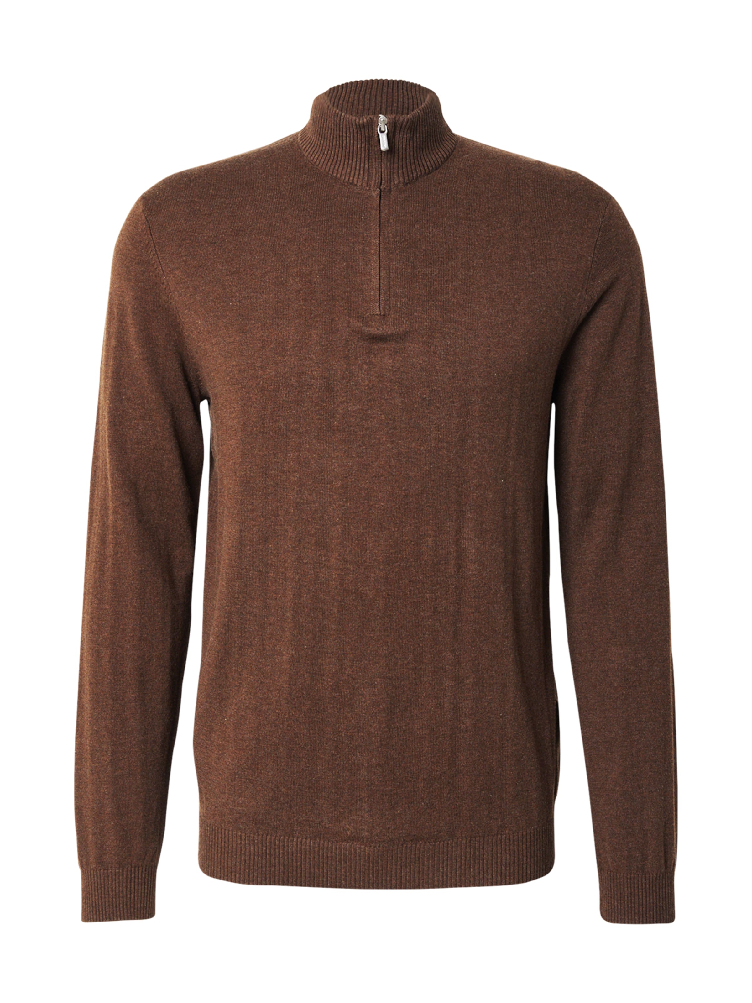 Only & Sons Пуловер 'ONSLOUI' в кафяво: отпред