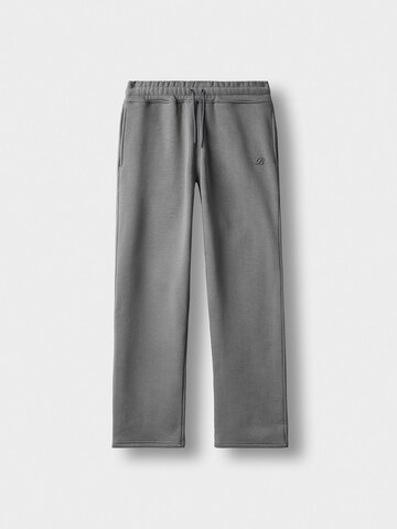 Burocs Wide leg Workout Pants 'Sweat' in Grey: front