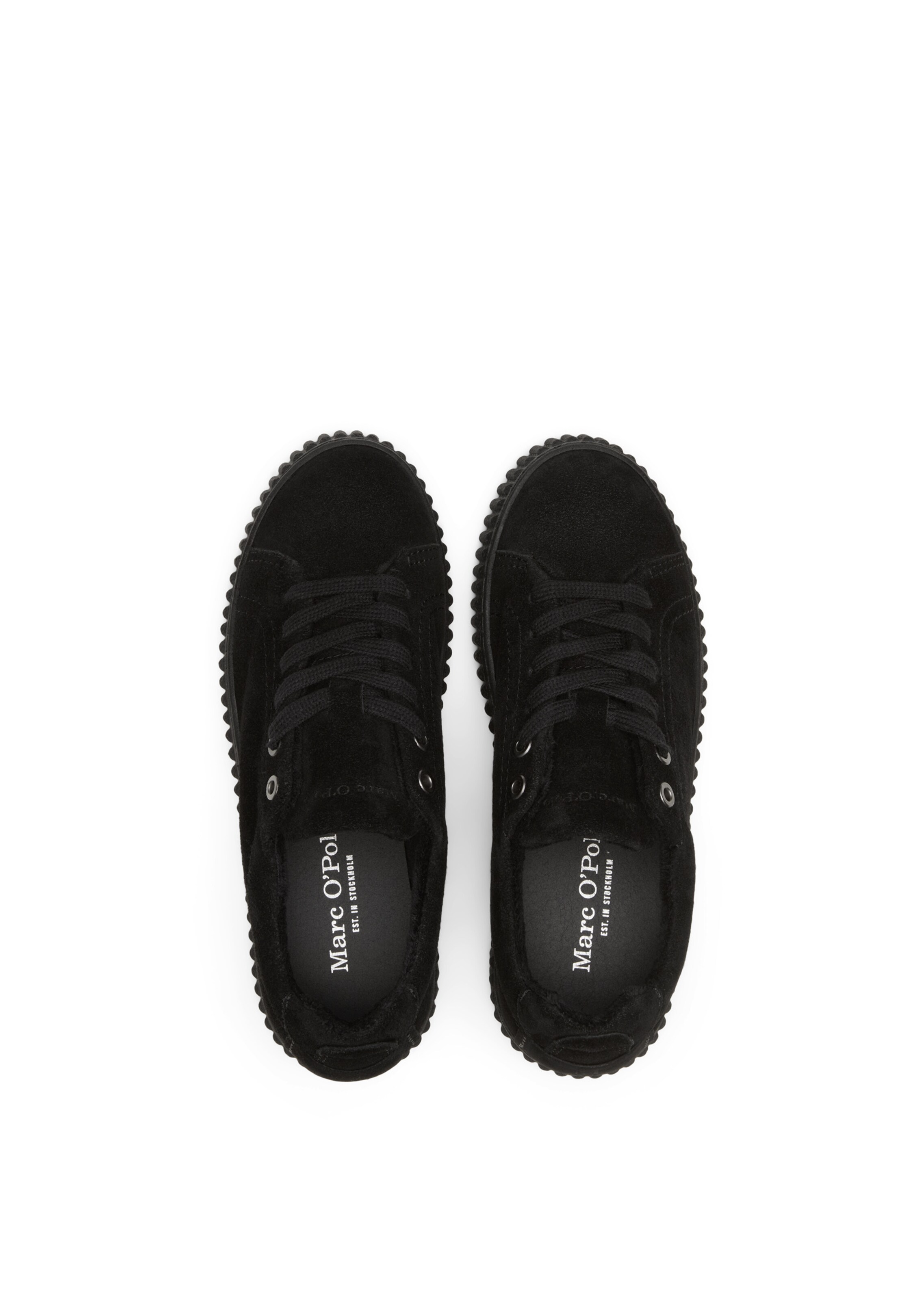 Marc O'Polo Schnürschuh in Schwarz