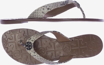 Tory Burch Sandals & High-Heeled Sandals in 38 in Grey: front