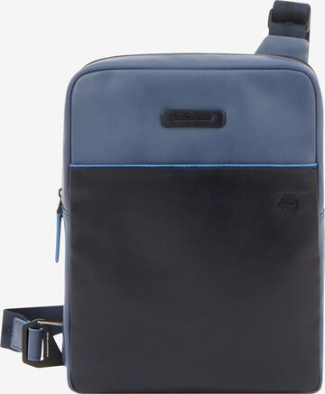 Piquadro Crossbody Bag 'Blue Square Revamp' in Blue: front