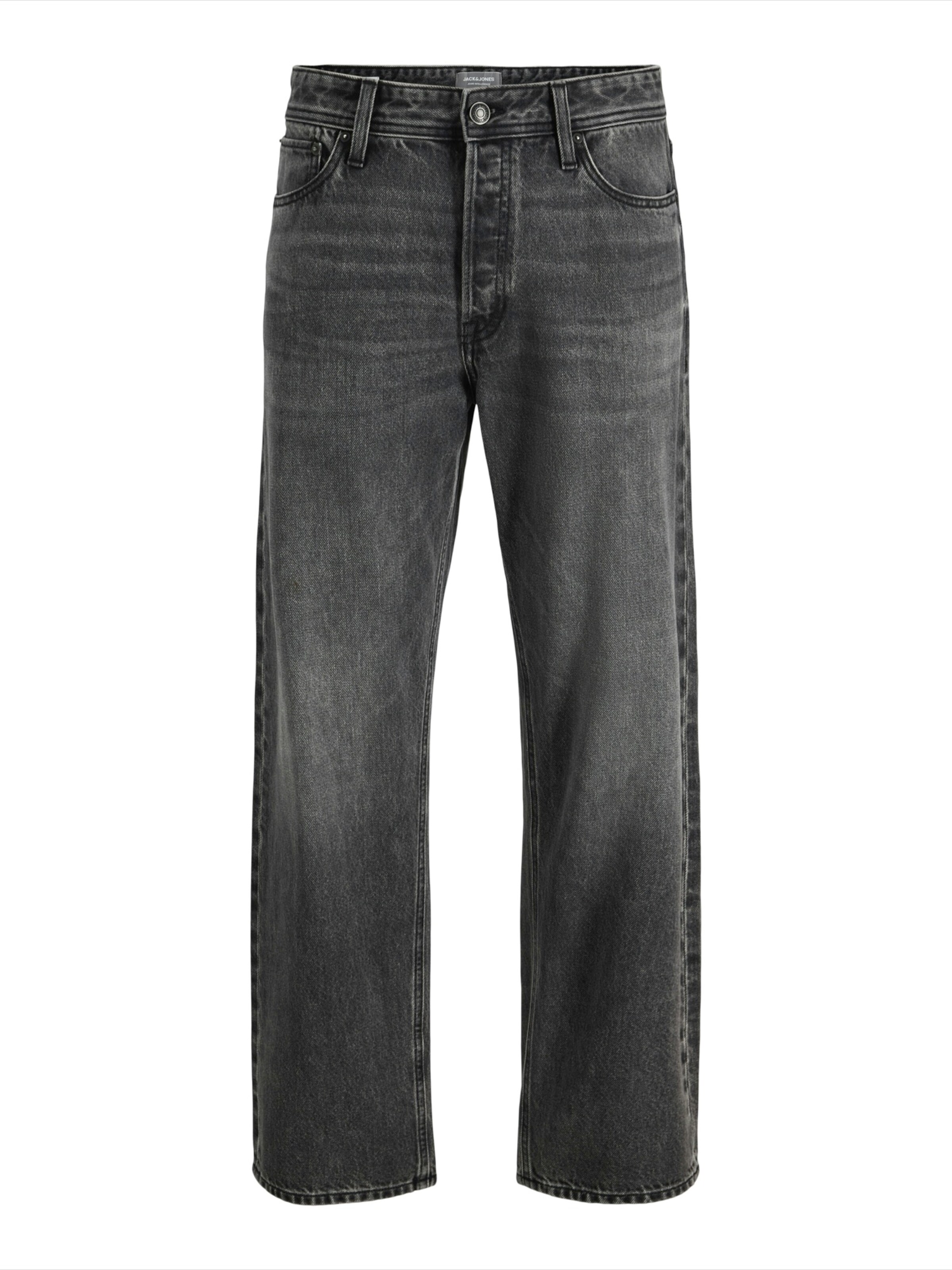 JACK & JONES Vaquero 'JJIEDDIE JJORIGINAL' en negro denim, Vista del producto