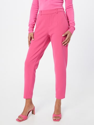 OBJECT Tapered Pants 'Lisa' in Pink: front