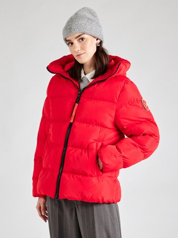 Veste d’hiver 'DAVOS' No. 1 Como en rouge : devant