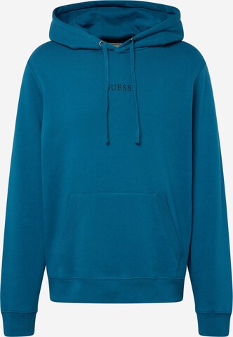 GUESS Sweatshirt 'ROY' in Groen: voorkant