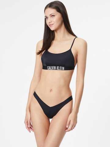 Bas de bikini 'Intense Power' Calvin Klein Swimwear en noir
