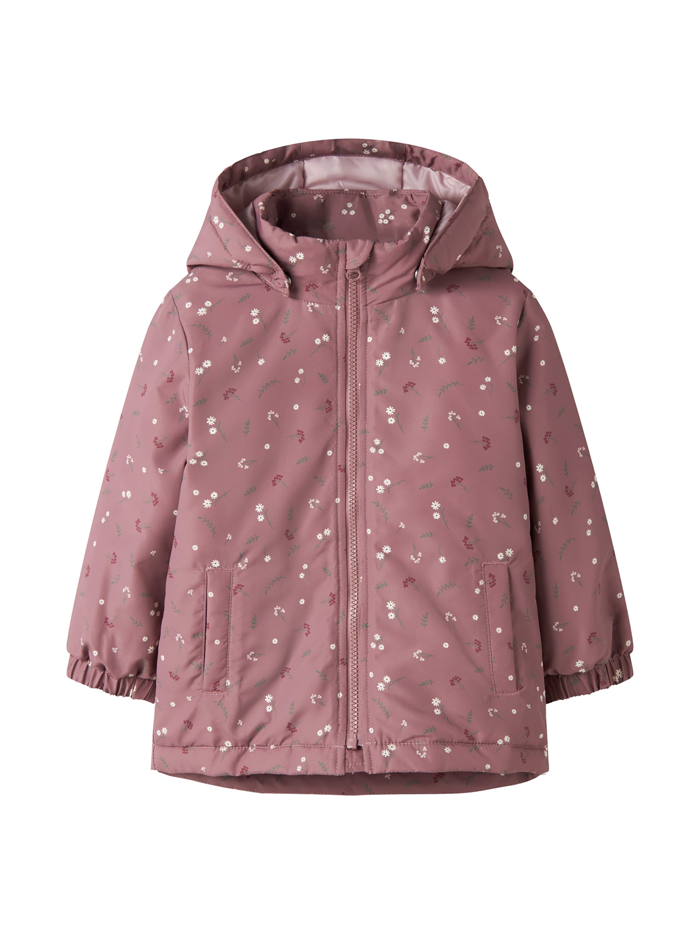 NAME IT - Chaqueta de entretiempo 'NMFMAXI' en lila: frente
