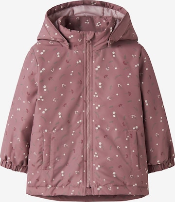 NAME IT - Chaqueta de entretiempo 'NMFMAXI' en lila: frente