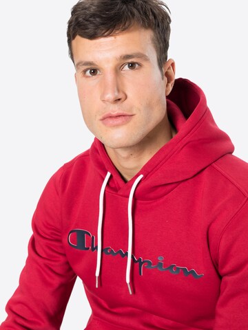 Champion Authentic Athletic Apparel Regular fit Sweatshirt i röd