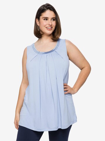 SHEEGO Top in Blue: front