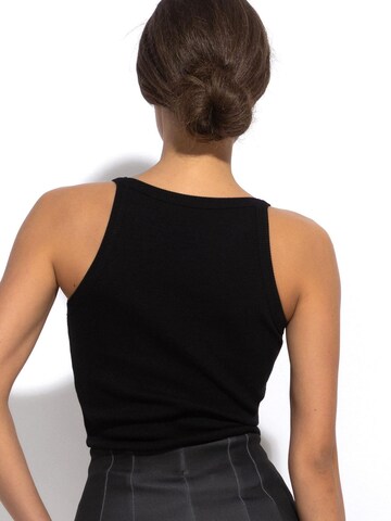 JIORO Top 'ESSENTIALS' in Zwart