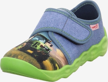 Pantoufle 'Bubble' SUPERFIT en bleu : devant