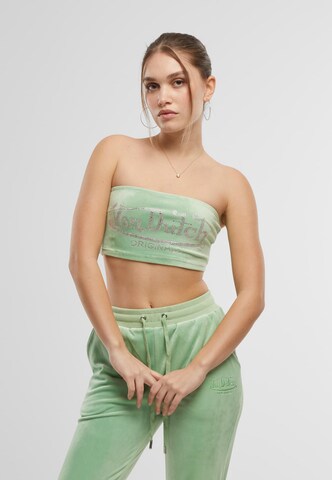 Von Dutch Originals Top 'Sway' in Groen: voorkant