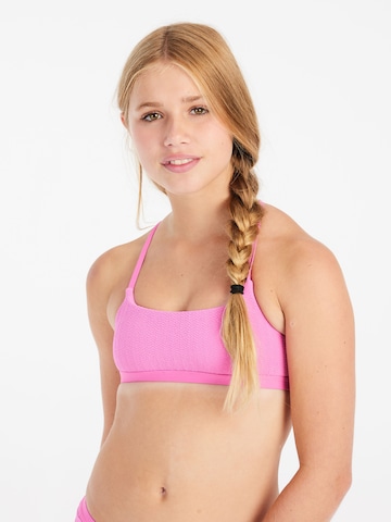 PROTEST Bralette Bikini 'PRTSimone JR' in Pink