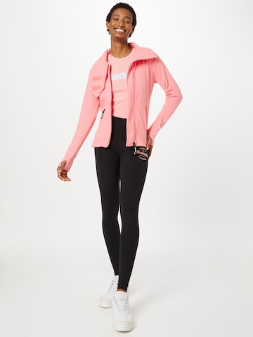 BENCH Fleece Jacket in Pink