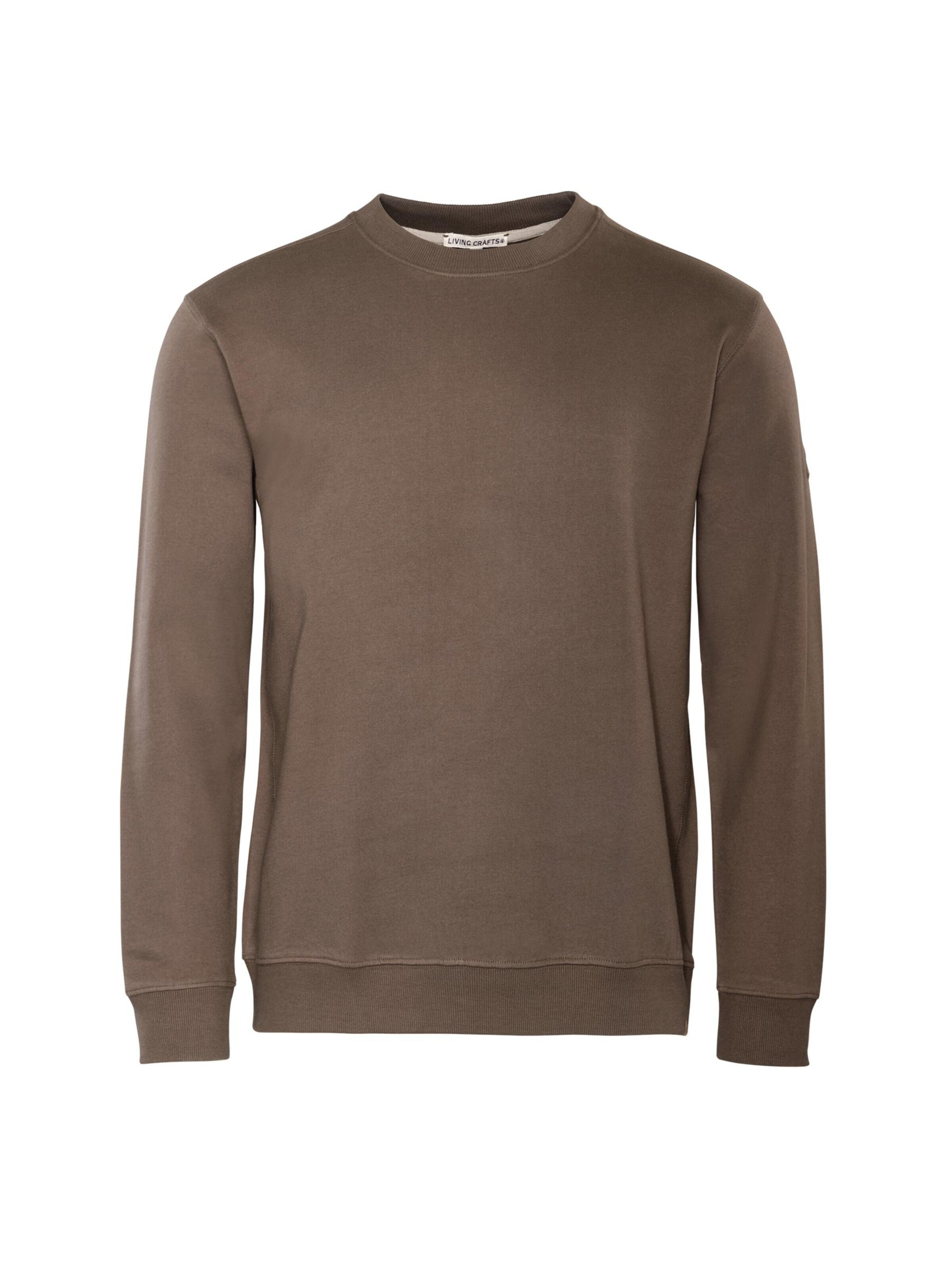 Living Crafts Sweater 'SALVO' in L in Brown, Item view