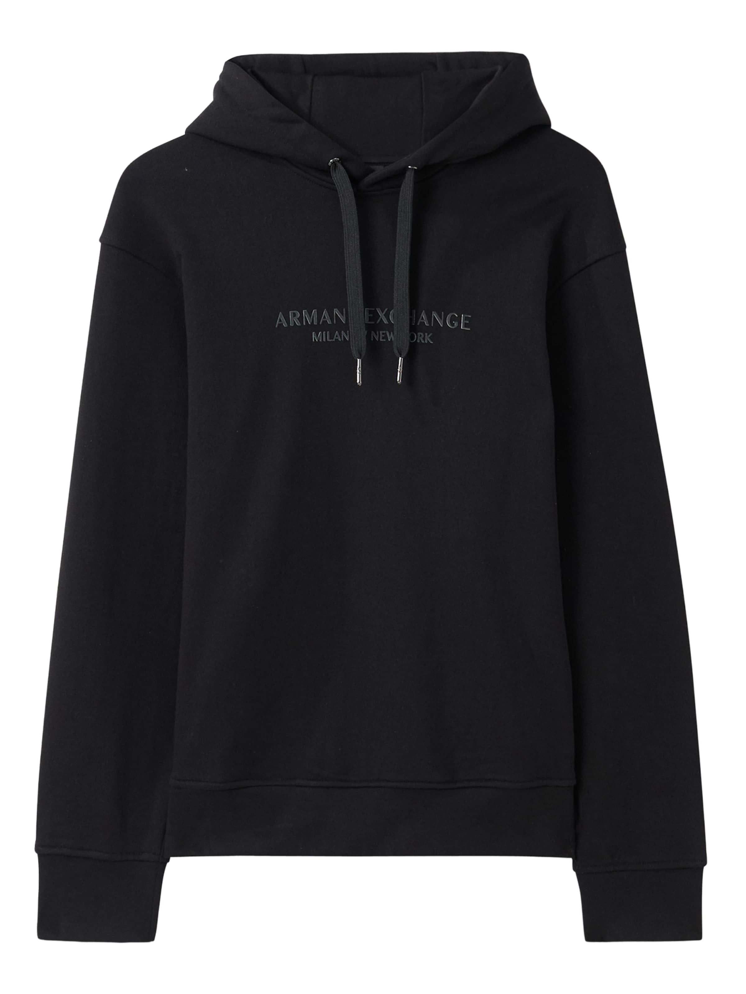 Sweat-shirt ARMANI EXCHANGE en noir : devant