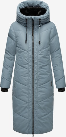 Manteau d’hiver 'Nadaree XVI' MARIKOO en bleu : devant