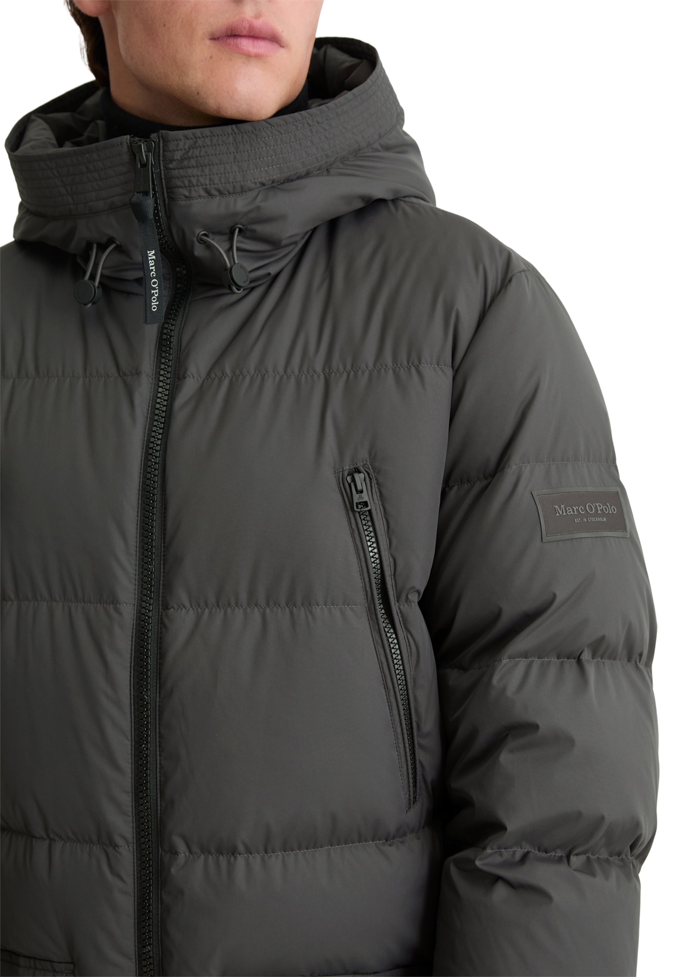 Marc O'Polo Зимнее пальто в Серый