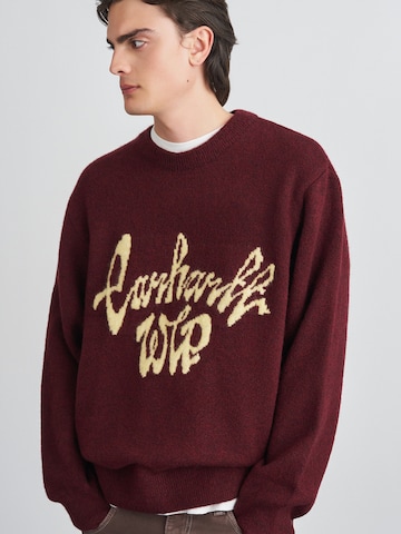 Carhartt WIP Pullover 'Chedda' in Rot