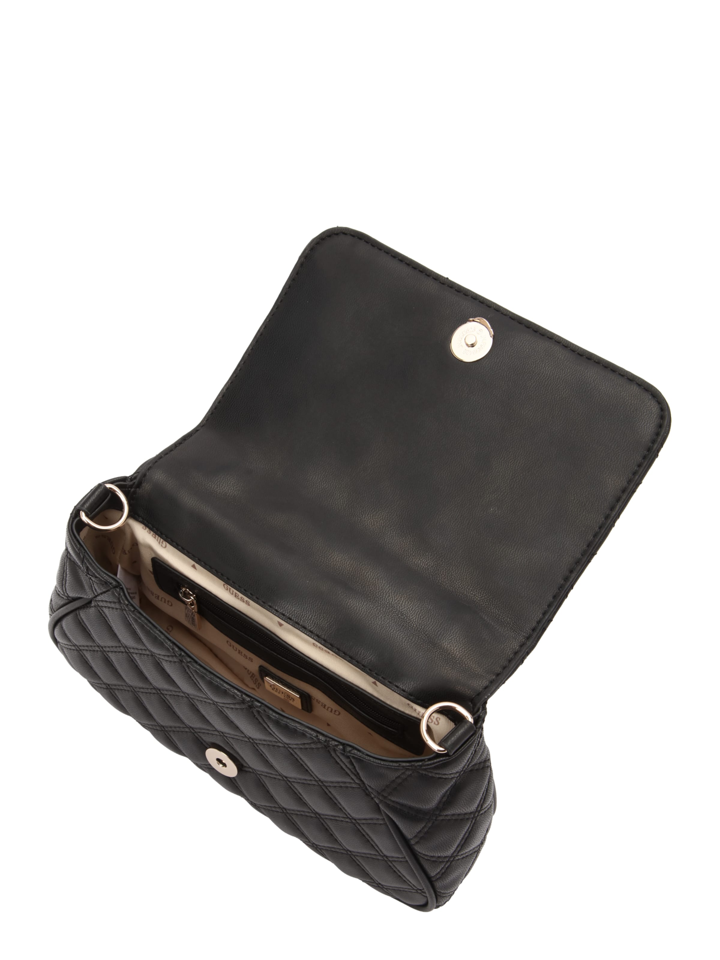 GUESSRučna torbica 'Giully II' - crna boja