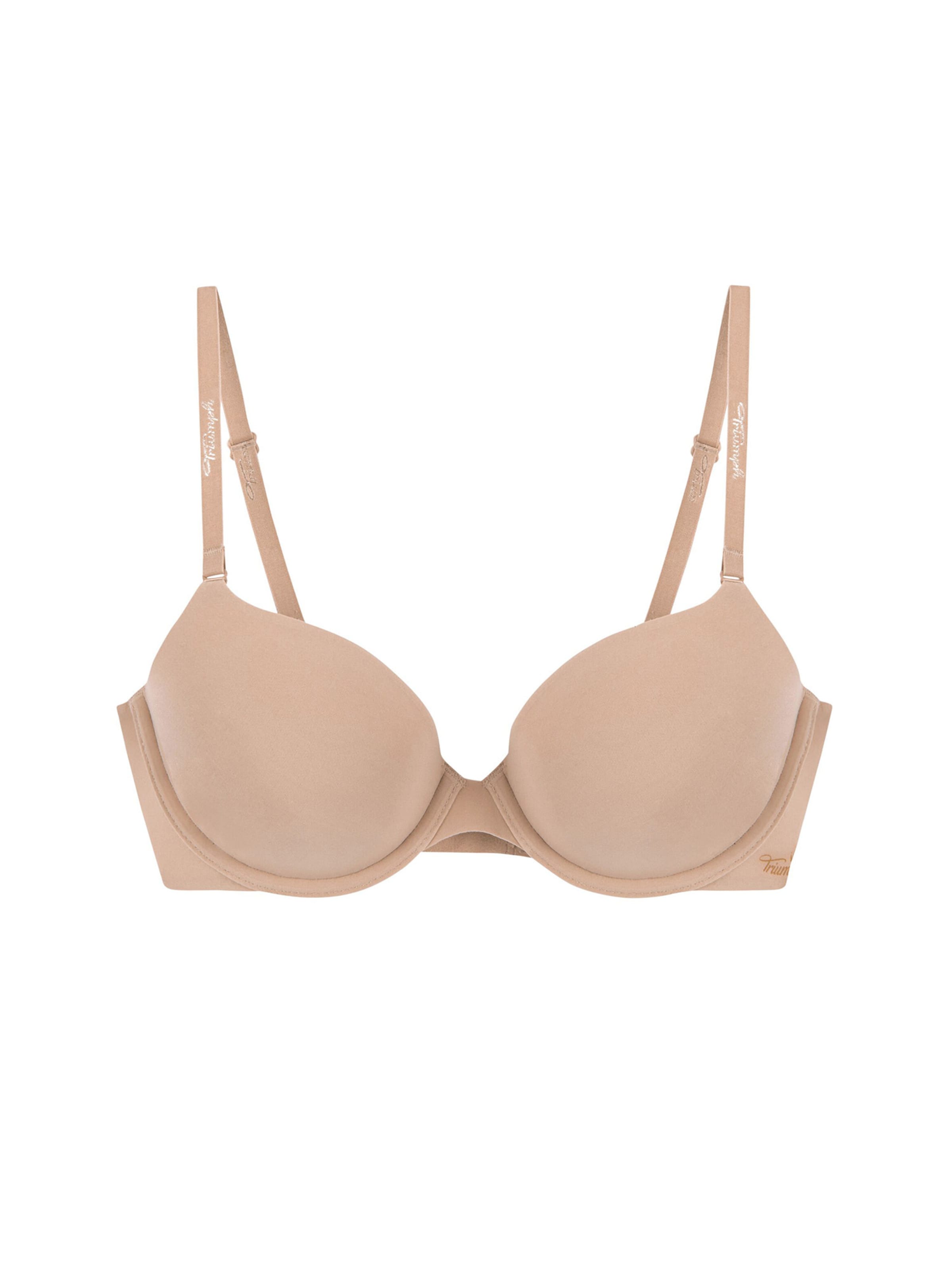 TRIUMPH - Soutien de tecido Soutien ' Body Make-Up ' em bege: frente