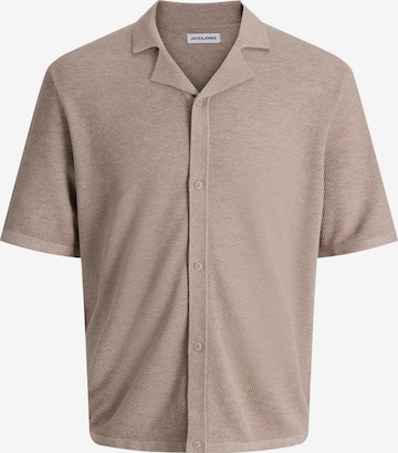 JACK & JONES Neuletakki 'JJCHRIS' värissä harmaa: etupuoli