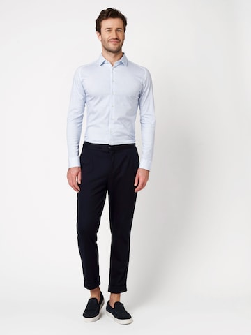 DESOTO Slim Fit Hemd in Blau