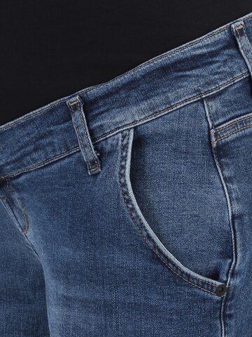 LOVE2WAIT Wide leg Τζιν cargo σε μπλε