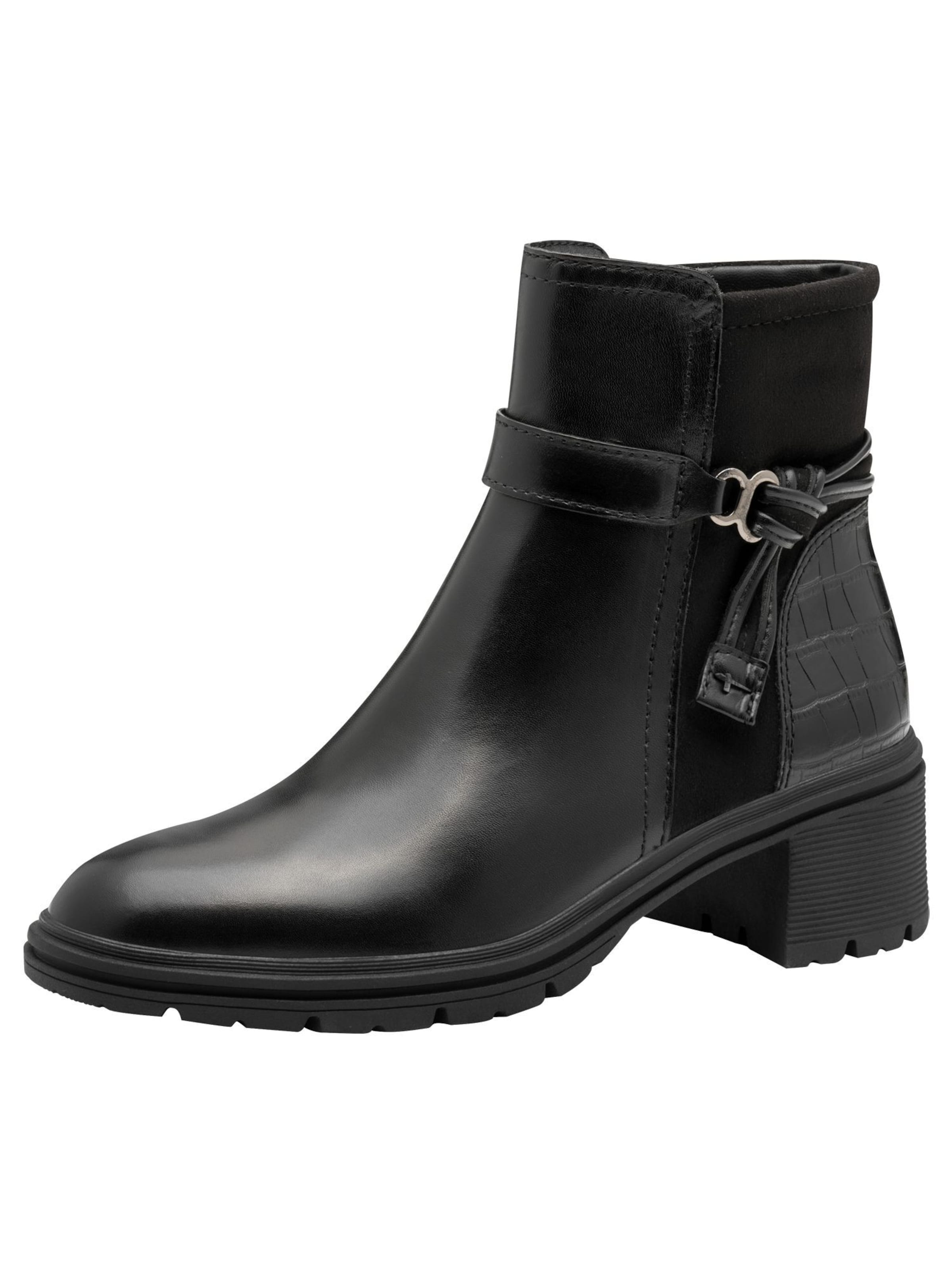 Tamaris Μποτάκι σε μαύρο: μπροστά