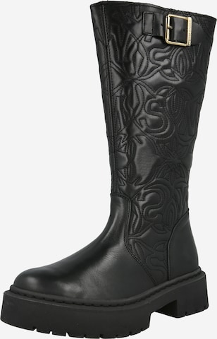 Cizme 'Gelina' de la STEVE MADDEN pe negru: față