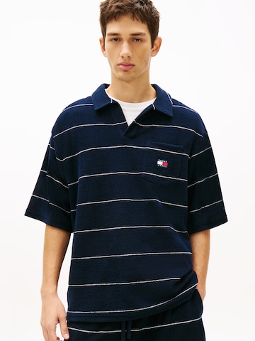 Tommy Jeans Shirt ' ' in Blauw: voorkant