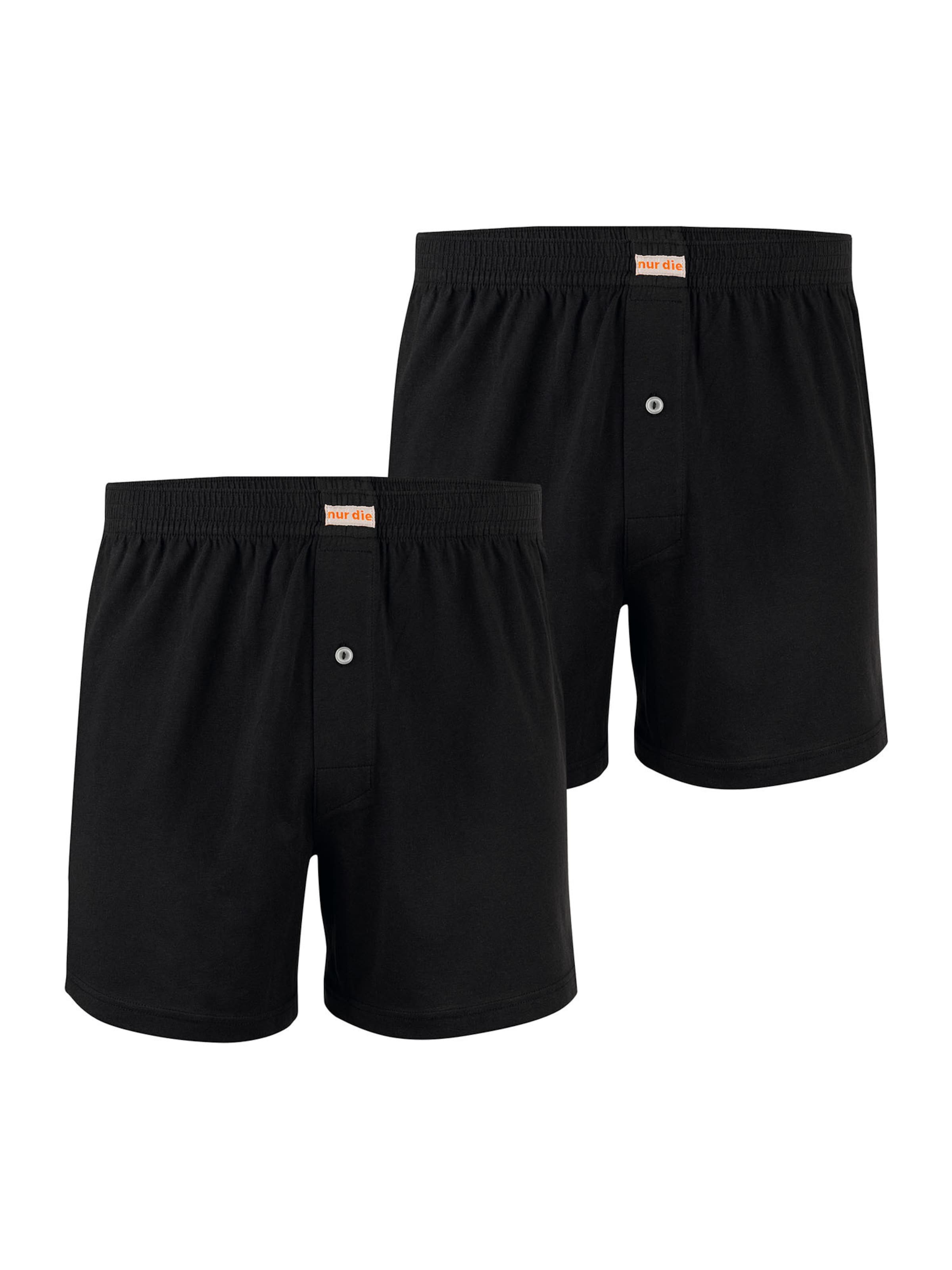 Boxers ' Lockere Passform ' Nur Die en noir : devant