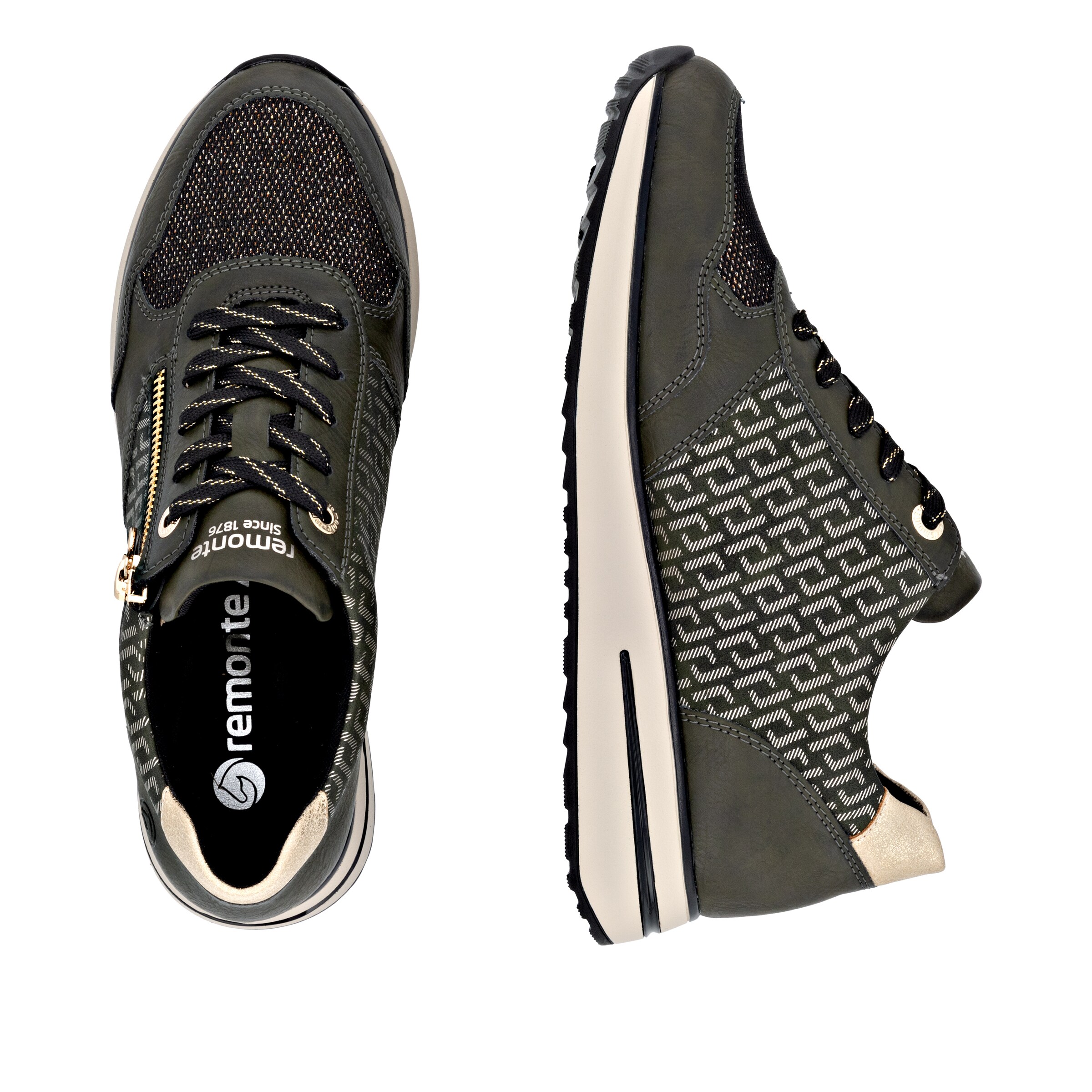 REMONTE Sneakers 'D1G08' in Green