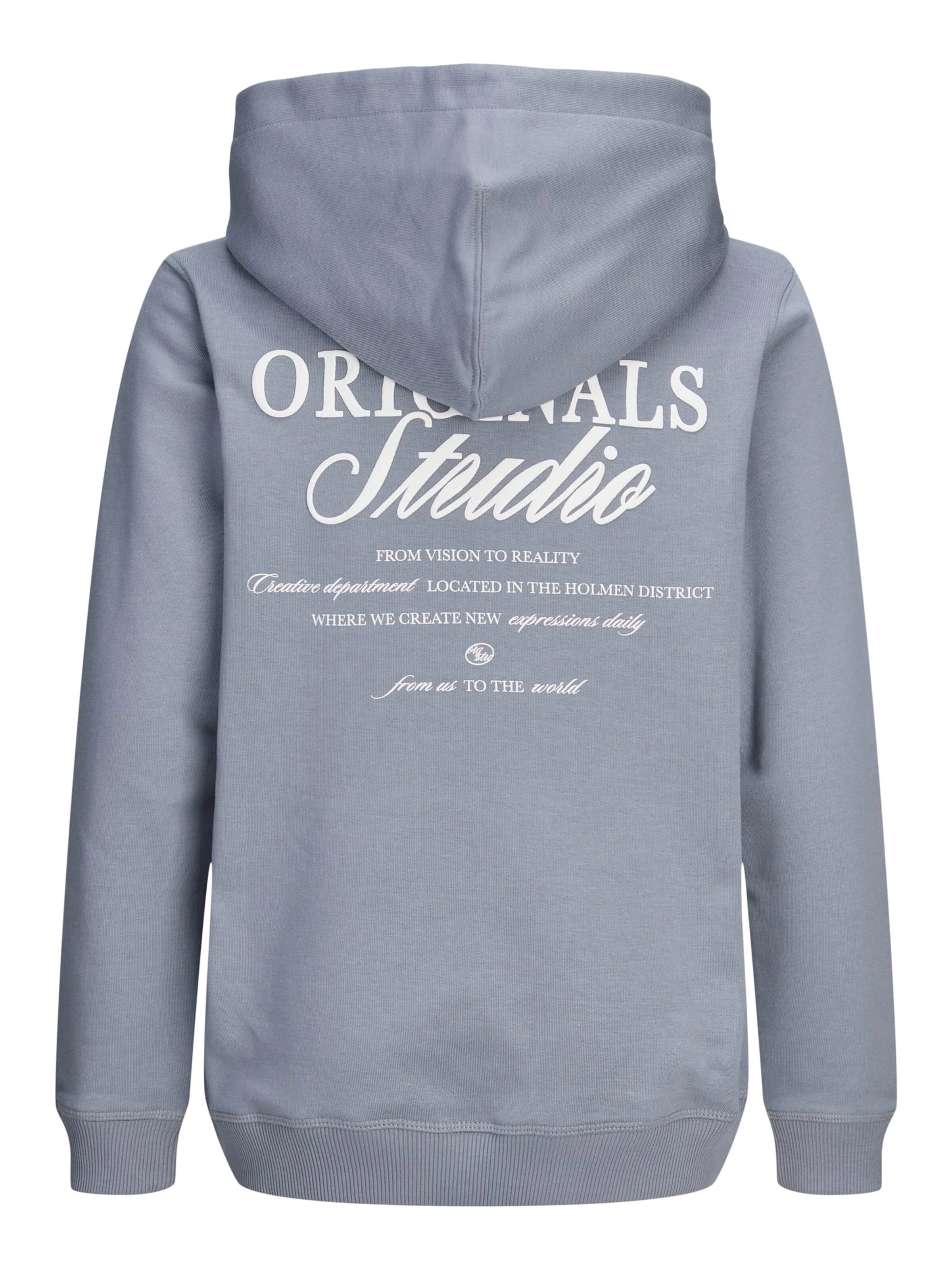 Jack & Jones Junior Sweatshirt 'Norrebro' in Blauw